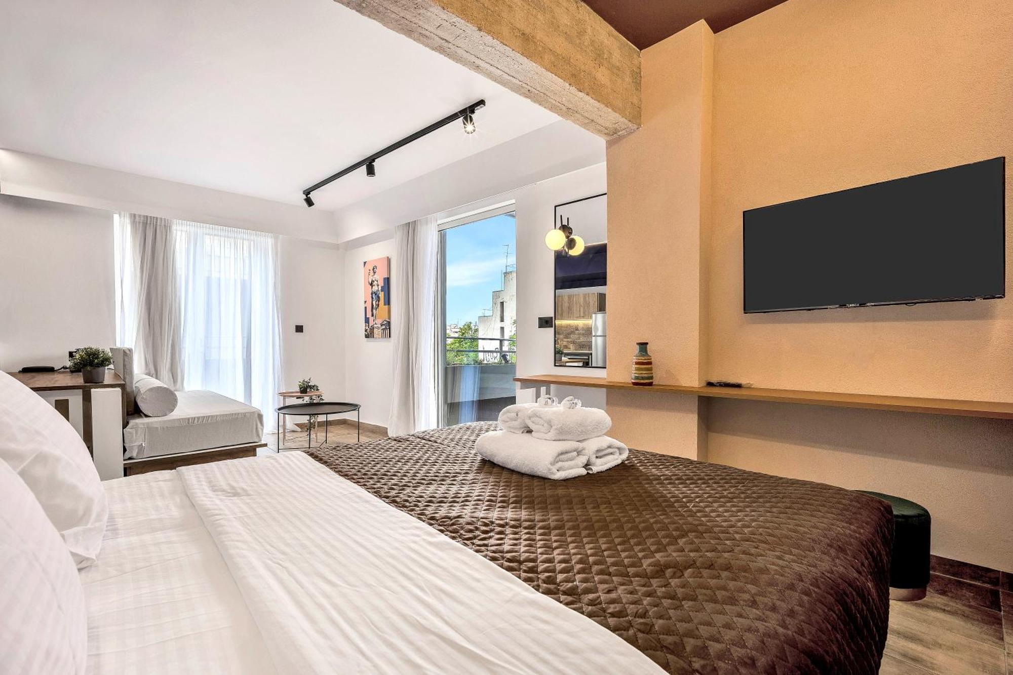 The Dorians Aparthotel Atena Exterior foto