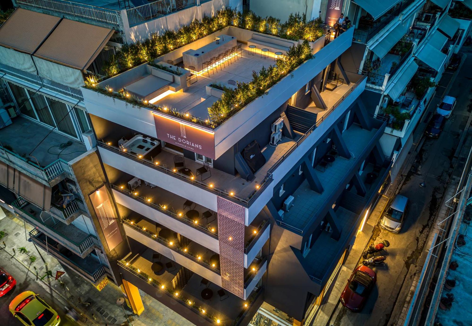 The Dorians Aparthotel Atena Exterior foto